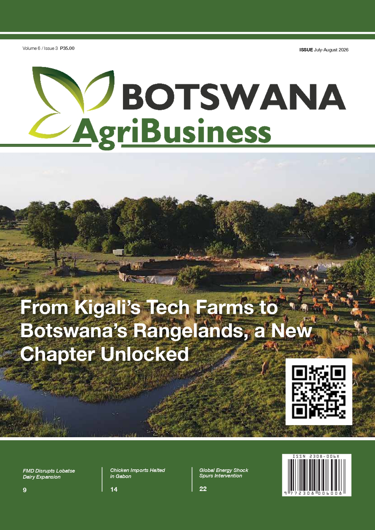 Botswana AgriBusiness July-August 2026 Issue.